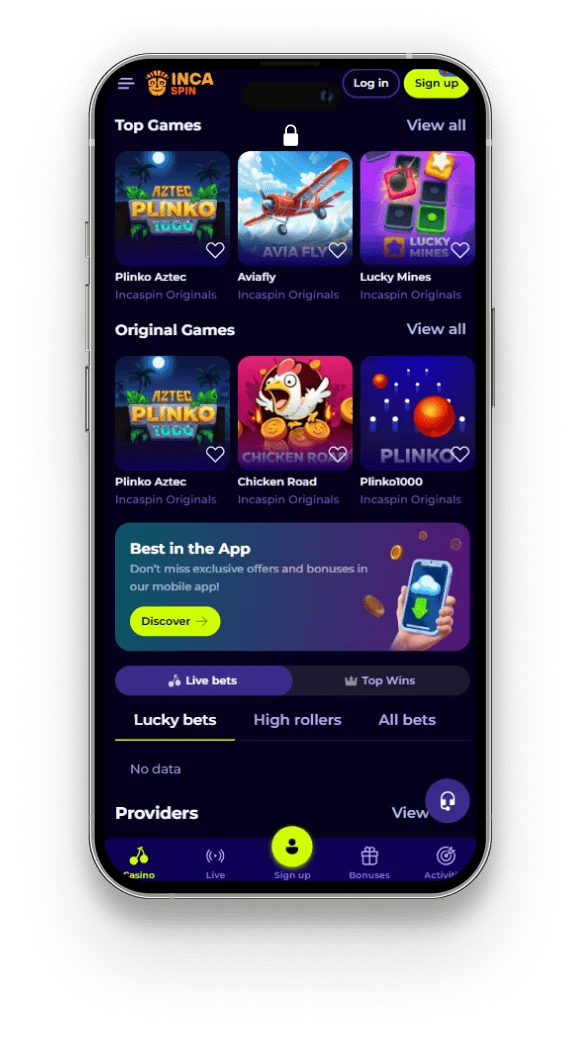 Incaspin application